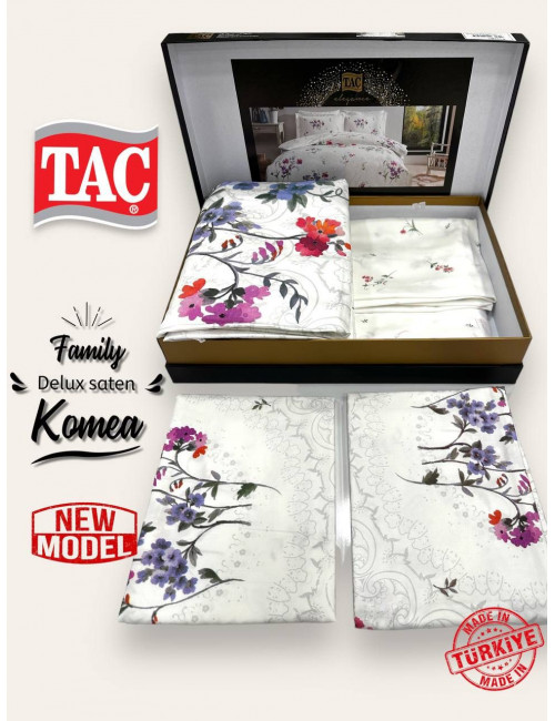 Семейный комплект TAC Komea Delux Сатин